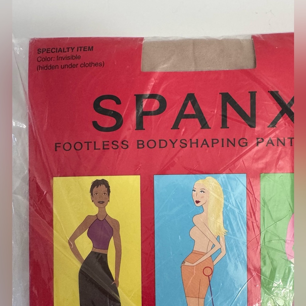 SPANX Nude Footless Bodyshaping Pantyhose - Picture 3 of 4